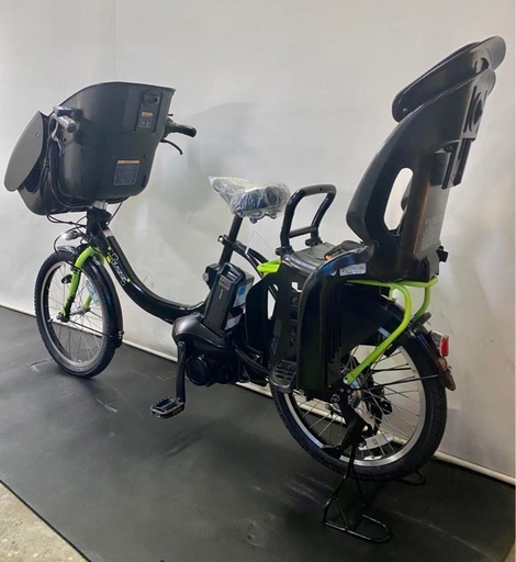 1都4県全域送料無料　業界最長12ヶ月保証　電動アシスト自転車　ヤマハ　パスキッスミニアン　新型　20インチ 子供乗せ　黒色　g101