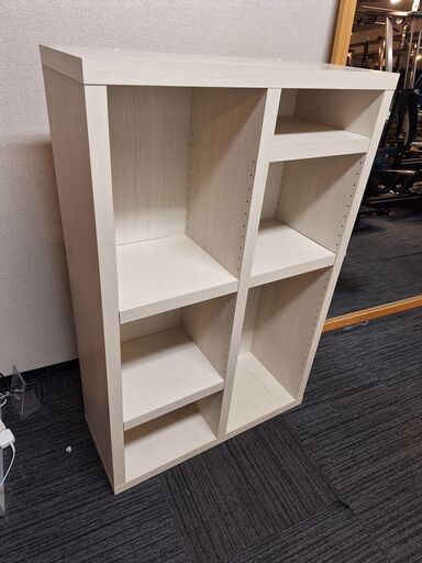 書棚　ニューラチス　FHS-75L　ホワイトウッド