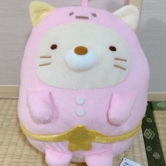 すみっコぐらし　ねこふしぎなおともだちころっとおおきなぬいぐるみBIG