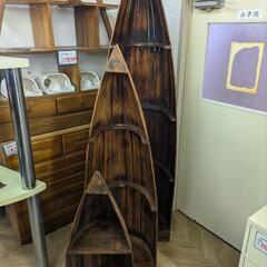 0073 舟形3分割インテリアラックの画像