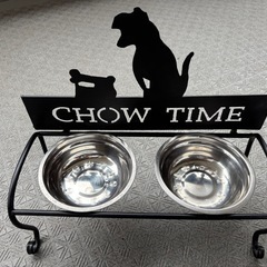 犬用　食器置き　中古