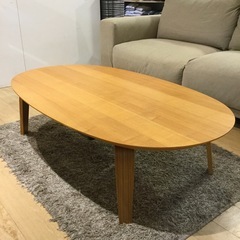 無印良品 楕円こたつ（大） フラットヒーター 134×77 美品...