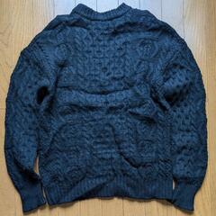 URBAN RESEARCH 厚手ウールケーブルニット Mサイズの画像