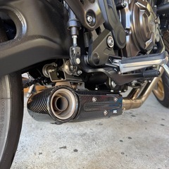 売れました。ありがとうございます。MT07、XSR700用　マフラーの画像