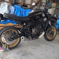 売れました。ありがとうございます。MT07、XSR700用　マフラーの画像