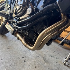 売れました。ありがとうございます。MT07、XSR700用　マフラーの画像