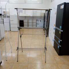 ★ジモティ割あり★  物干し シルバー✕グレー H163×D68...