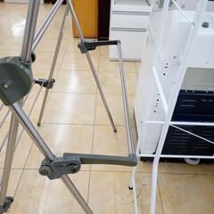 ★ジモティ割あり★  物干し シルバー✕グレー H163×D68×W102～ クリーニング済み OJ6251の画像