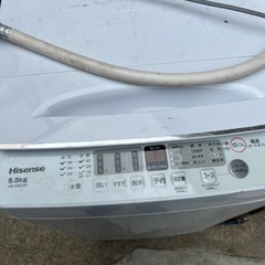 ハイセンス5.5KG洗濯機の画像