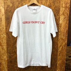 【862】Tシャツ GIRLS DONTCRY ホワイト×バタフ...
