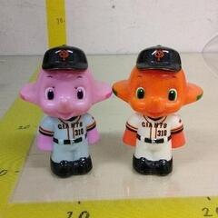1018-184 ソフビ　貯金箱　読売ジャイアンツ　セット