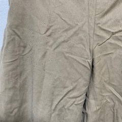 #3358 ユニクロ　XL 七分丈　ワイドパンツ　ベージュの画像