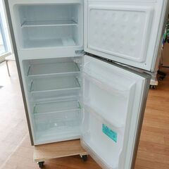 ハイアール 2ドア 冷凍冷蔵庫 130L JR-N130A シルバー 2020年製