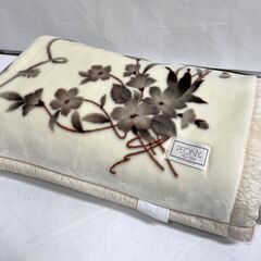 極美品 肉厚もふもふ！山賢 アクリル毛布 140×200cm シ...