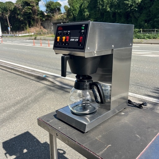 ☆  中古品  カリタ 業務用  コーヒーマシン KW-25 2019年製 2連ウォーマーも付いて便利！ ☆