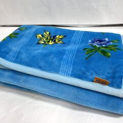 高級暖かブランド毛布！美品 KENZO ケンゾー アクリル毛布 ...