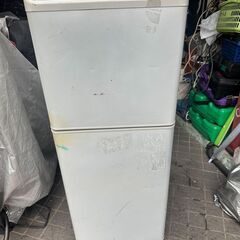 ２ドア冷蔵庫差し上げます。GR-14V7(S)　