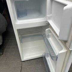 ２ドア冷蔵庫差し上げます。JR-N100Aの画像