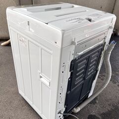 売切りセール！美品 パナソニック 5.0kg 全自動洗濯機 NA-F50B12 2018年製 ホワイト 2-3人家族対応！の画像
