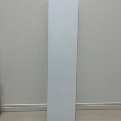 洗濯機防水パン上ラック タワー ホワイト の画像