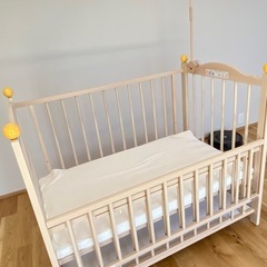 SAWA BABY　ベビーベッドの画像