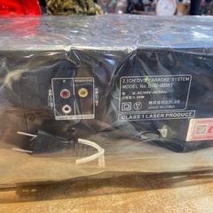 Audio Pro 2.1CH DVDカラオケシステム　DVD-005KT リモコン付きの画像
