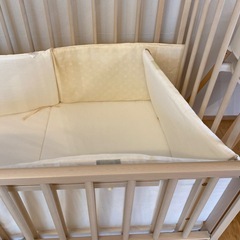 SAWA BABY　ベビーベッドの画像