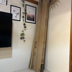 木材、レール、棚板三枚