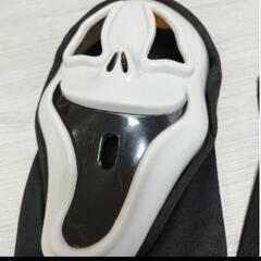 決まりました　マスク お面 オバケ スクリーム ホラー ムンク 被り物 ハロウィン コスプレの画像