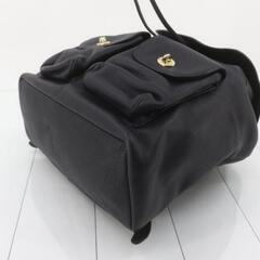 ☆美品☆COACH 黒 リュック　レザーの画像