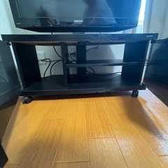 テレビラック　ブラックの画像