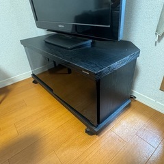 テレビラック　ブラックの画像
