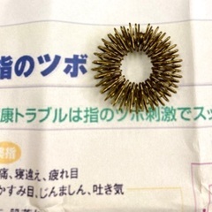 手指のマッサージリング