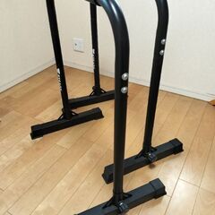 ※値下げ中！ディップススタンド System支柱 耐荷重150kg ディップスバー  STEADY (ステディ) ST126 折りたたみ ディップスマシン 筋トレの画像