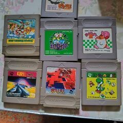 ゲームボーイ　ゲームソフト7枚セット