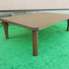 お譲りします！来客用にいかがですか？  ニトリ 折脚座卓 幅12...