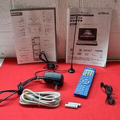 【リサイクルストアスターズ吉野店】【レア！】ポータブル ブルーレイプレイヤー BDTV‐GA　ジョージア特注品の画像