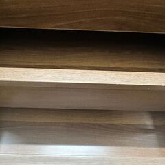 ジモティ来店特価!!　　収納棚　ブラウン　　J-10162の画像