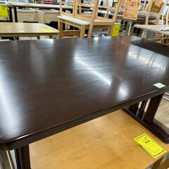 ジモティ来店特価!!　　4人ダイニングセット　ダークブラウン　　J-10164