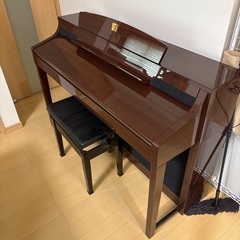 【極美品】YAMAHA 電子ピアノ 木製鍵盤CLP-380PM
