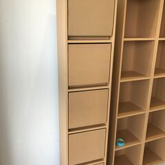 パルプボードボックス 無印良品 ライトブラウン W(幅)37.0...