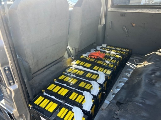 ミニキャブ　ミーブ　EVバッテリー　増設用　３２kwに