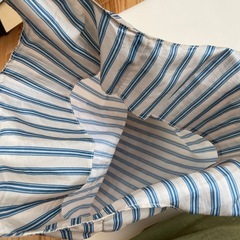 A.P.C  ストライプエコバッグの画像