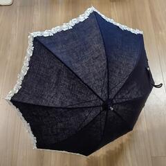 近沢レース 日傘 紺
