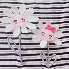 ♡お花Tシャツ♡ 100㎝の画像