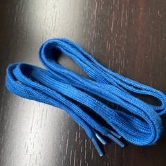 青い靴紐👟美品✨の画像
