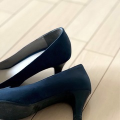 オリエンタルトラフィック♡パンプス♡スエードタッチ♡22.5㎝の画像