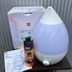 RAINBOW DEW アロマ対応 加湿器 しずく型加湿器 しず...