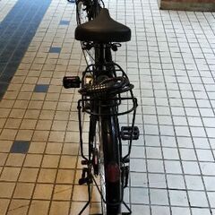 自転車　ママチャリ　ギアなし　カバーありの画像