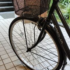 自転車　ママチャリ　ギアなし　カバーありの画像
